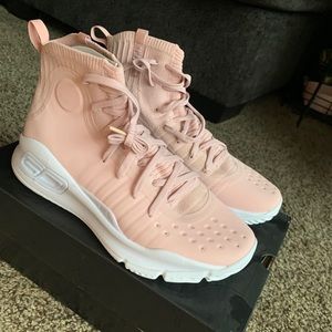 Under Armor Curry 4 pink/white